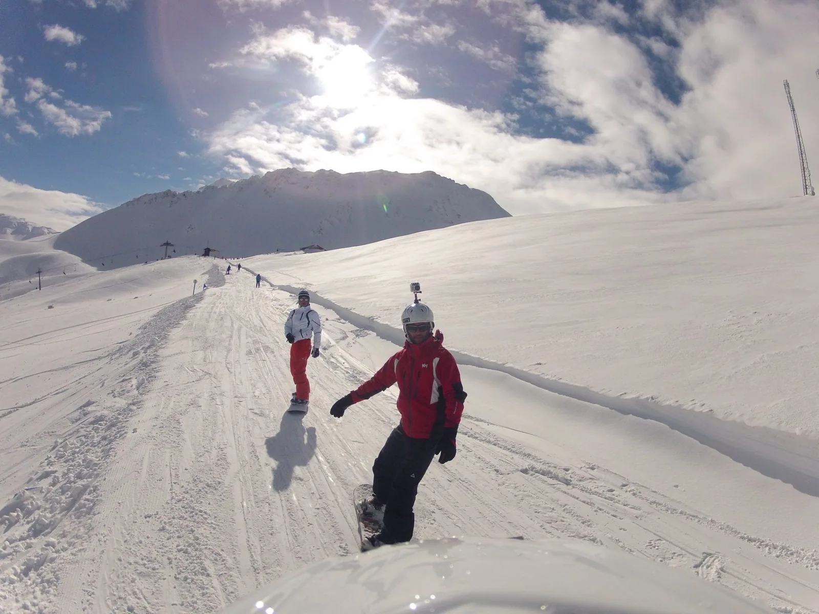 Skiing